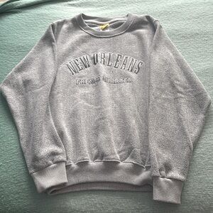 New Orleans French Quarterer NOLA Sweat Shirt Size S